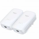 TP-Link AV1200 Gigabit Powerline ethernet Adapter kit, Powerline speeds up to...