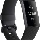 Fitbit Charge 3 Fitness Activity Tracker, Graphite/Black, one Size (no fitbit...