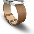 Fitbit Blaze Accessory Band, Leather, Camel, Small