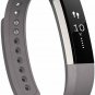 Fitbit Alta, Accessory Band, Leather, Graphite, Small