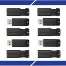 Verbatim PinStripe USB Flash Drive 3.0, 32GB, Black