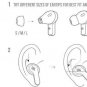 JBL Vibe 200TWS True Wireless Earbuds - Black, Small