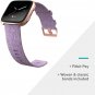 Fitbit Versa Special Edition Smartwatch with Woven Band - Lavender / Rose...