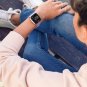 Fitbit Versa Special Edition Smartwatch with Woven Band - Lavender / Rose...