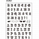 Clearstamp pack / LETTERS