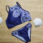 Women's Split Bikini 2PC Printed Swimsuit
