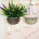 Simple Modern Round Shape Weave Wall Hanging Basket
