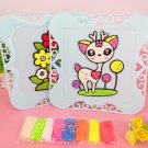 EVA Drawing Board 3D Snow Mud Slime Jade Snowflake Clay DIY