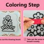 EVA Drawing Board 3D Snow Mud Slime Jade Snowflake Clay DIY