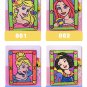 Children DIY Creative Snowflake Mud Pearl Mud Rainbow Painting Board