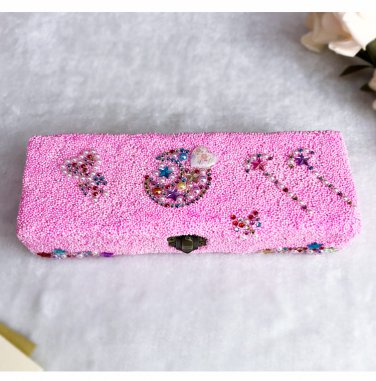 Children Hand-made DIY Wood Pencil Box Snow Mud Snowflake Clay