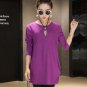 Autumn 12 Colors Large Size Women's Loose T-shirt Wool Knit Bottoming Shirt