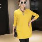 Autumn 12 Colors Large Size Women's Loose T-shirt Wool Knit Bottoming Shirt