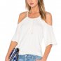 ELLA MOSS BELLA COLD SHOULDER TOP Size Small