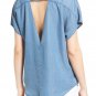Kendall Kylie CHAMBRAY TOP