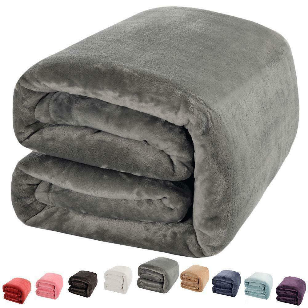 Twin Size Fleece Super Soft Warm Lightweight Blanket