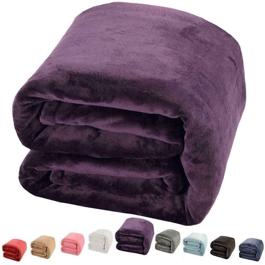 Twin Size Fleece Super Soft Warm Lightweight Blanket