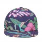 3D Full Printing Flat Brim Unisex Popular Hip Hop Style Cotton Hat Floral Print Snapback Cap