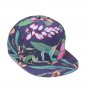 3D Full Printing Flat Brim Unisex Popular Hip Hop Style Cotton Hat Floral Print Snapback Cap