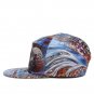 Popular 3D Skull Full Printed Flat Brim High Quality Cotton Fashion Men Women Snapback Baseball Cap