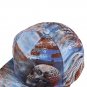 Popular 3D Skull Full Printed Flat Brim High Quality Cotton Fashion Men Women Snapback Baseball Cap