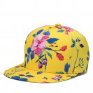 Floral Pattern Baseball Hat Men Women Fashion Cap 3D Print Cotton Snapback Cap