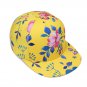 Floral Pattern Baseball Hat Men Women Fashion Cap 3D Print Cotton Snapback Cap