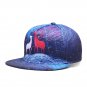 3D Printing Northern Europe Elk Pattern Hip Hop Style Cap Snapback Hats Cotton Fashion Caps