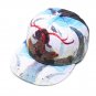 Punk Totem Men Women Flat Brim Baseball Cap Snapback 3D Printing Adjustable Hats Cheap Hip Hop Caps
