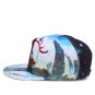 Punk Totem Men Women Flat Brim Baseball Cap Snapback 3D Printing Adjustable Hats Cheap Hip Hop Caps