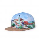 Fashion Snapback Hat  3D Printing Women Men Baseball Cap Cork Bone Cheap Hip Hop Style Caps