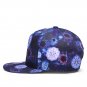 Floral 3D Printing Sports Baseball Caps Men Women Couple Hip Hop Cheap Flat Brim Cotton Colorful Cap