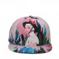 Popular Flat Brim 3D Printed City Girls Fancy Hip Hop Baseball Sports Caps for Men Women