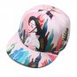 Popular Flat Brim 3D Printed City Girls Fancy Hip Hop Baseball Sports Caps for Men Women