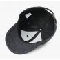 Men Women Keep Warm Snapback Bone Hat  Wool Felt Dark Gray Baseball Caps for Autumn Winter