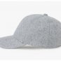Men Women Keep Warm Snapback Bone Hat  Wool Felt Gray Baseball Caps for Autumn Winter