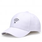 White Baseball Caps for Men Women Fashion Sports Cotton Embroidered Snapback Hats