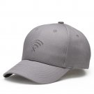 Gray Cotton Baseball Caps for Men Women Fashion Sports Embroidered Hip Hop Hats