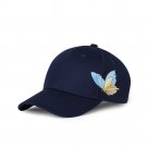 Cheap Baseball Caps for Sale Butterfly Embroidered Blue Snapback Cotton Spring Summer Autumn Hat