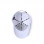 White Cotton Sport Caps Fashion Men Ladies Embroidery Floral Pattern Baseball Hats