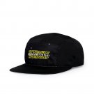 Black Baseball Caps Letter Embroidery Unique Soft Flat Top Popular Adjustable Cotton Hats
