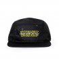 Black Baseball Caps Letter Embroidery Unique Soft Flat Top Popular Adjustable Cotton Hats