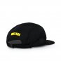 Black Baseball Caps Letter Embroidery Unique Soft Flat Top Popular Adjustable Cotton Hats