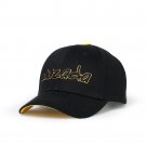 Classic Black Baseball Cap High Quality Embroidery Letters Cotton Hat Simple Snapback Hip Hop Cap