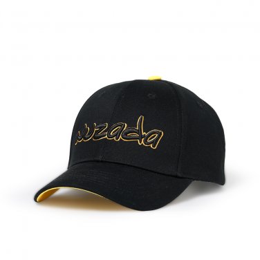 Classic Black Baseball Cap High Quality Embroidery Letters Cotton Hat Simple Snapback Hip Hop Cap
