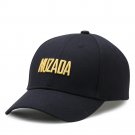 Classtic Black Baseball Caps or Men Women Golden Line Embroidery Letter Cotton Sports Hat