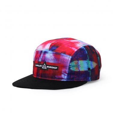 Flat Top Hat Bright Colored Small Letter Embroidered Soft Baseball Cap for Men Women
