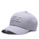 Gray Sport Baseball Cap Embroidery Fashion Men Women Snapback Hat Adjustable Hip Hop Cotton Caps