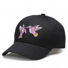Black Hip Hop Baseball Caps Birds Embroidered High Quality Fashion Men Women Cotton Sports Hat