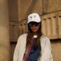 White Hip Hop Baseball Caps Birds Embroidered High Quality Fashion Men Women Cotton Sport Hat